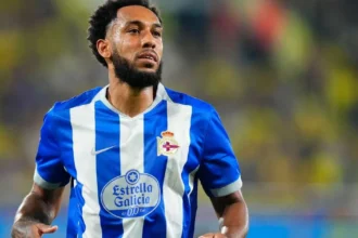 Aubameyang, out două luni de la Deportivo după operație la genunchi