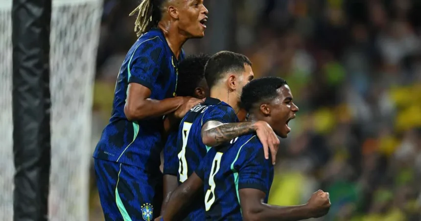 Brazilia revine și învinge Australia într-un meci amical cu șase goluri