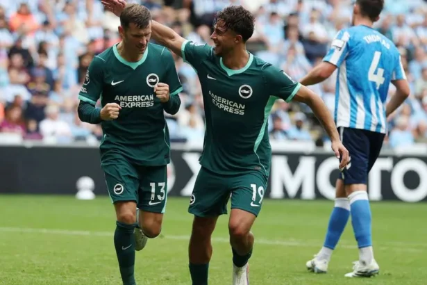 Brighton zdrobește Coventry; „Sky Blues” tot fără gol în campionat