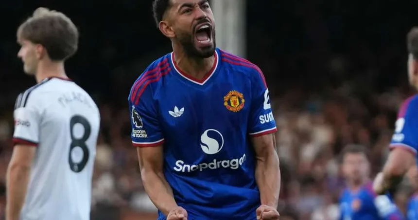 Cunha marchează dramatic pe final și salvează un egal pentru Man United la Fulham