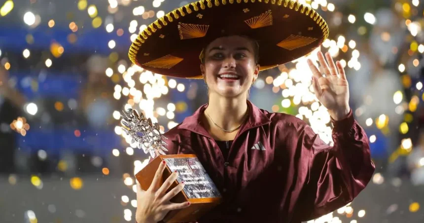 Iva Jovic, tânăra vedetă, câștigă al doilea titlu consecutiv la Guadalajara