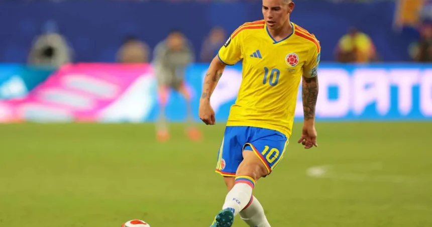 James Rodriguez se retrage din fotbalul internațional