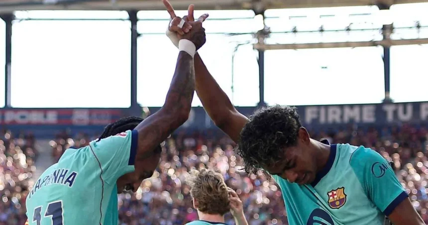 Lamine înscrie, Barcelona reface avansul de trei puncte în fruntea LaLiga