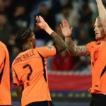 Meerdink dublă pentru Olanda în victoria cu Serbia, primul succes al lui Xavi