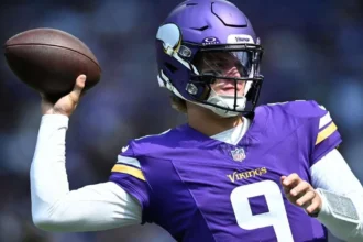 New York Giants îl obțin pe quarterbackul J.J. McCarthy într-un schimb cu Vikings