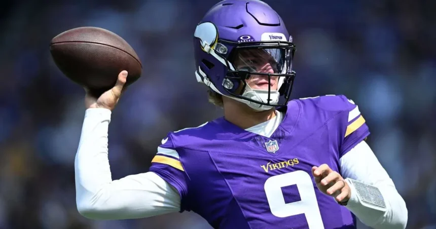 New York Giants îl obțin pe quarterbackul J.J. McCarthy într-un schimb cu Vikings