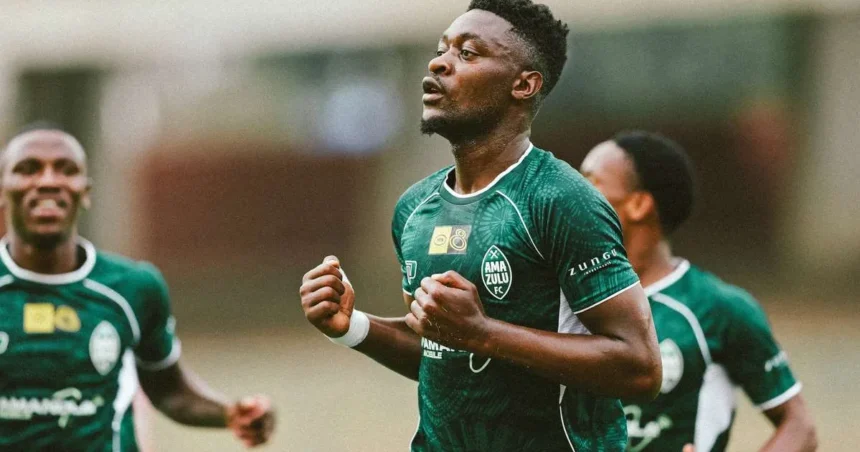 Ngwenya marchează din nou pentru AmaZulu și își prelungește seria incredibilă de goluri