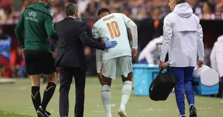 Real Madrid confirmă hiperextensia genunchiului lui Mbappe din meciul Franței