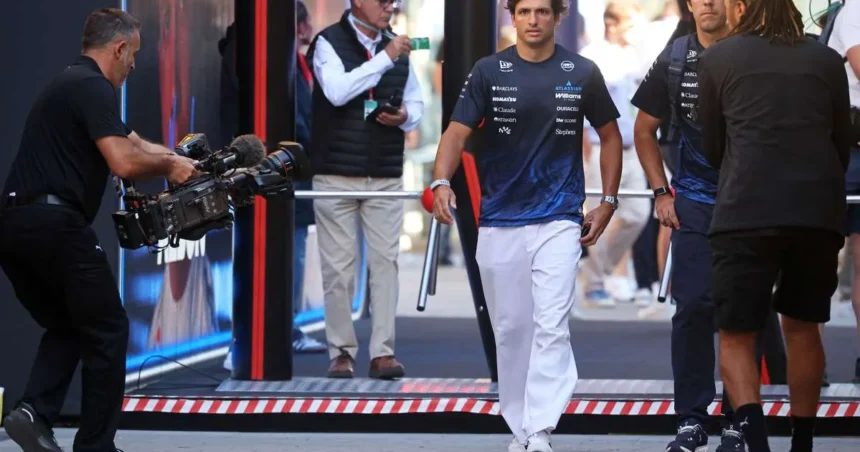 Sainz, penalizat cu 3 locuri în Spania pentru blocarea lui Bottas
