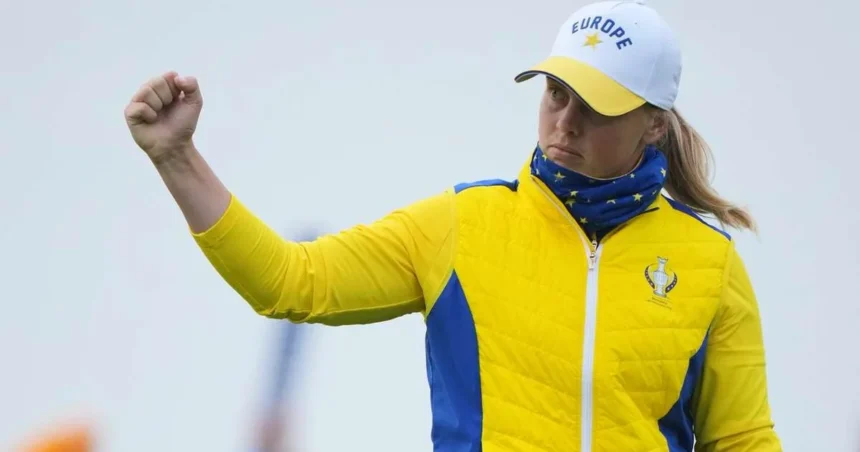 Suedezii strălucesc, Europa are un avans mic în Solheim în fața SUA înainte de ultima zi