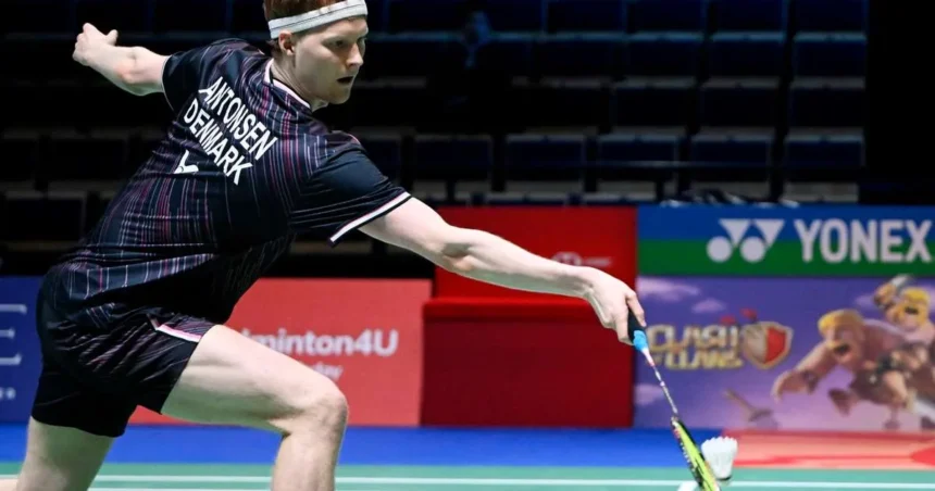 Anders Antonsen, numărul 3 mondial, se califică în sferturi la Arctic Open
