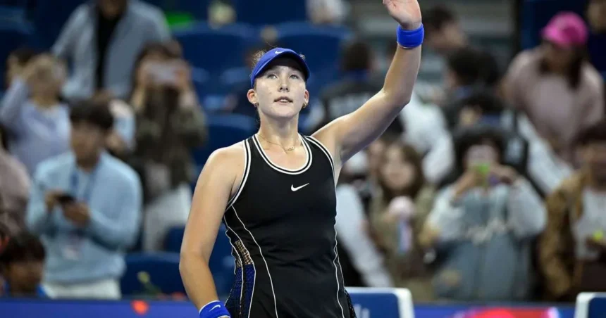 Andreeva o învinge pe Alexandrova și merge în semifinale la Beijing