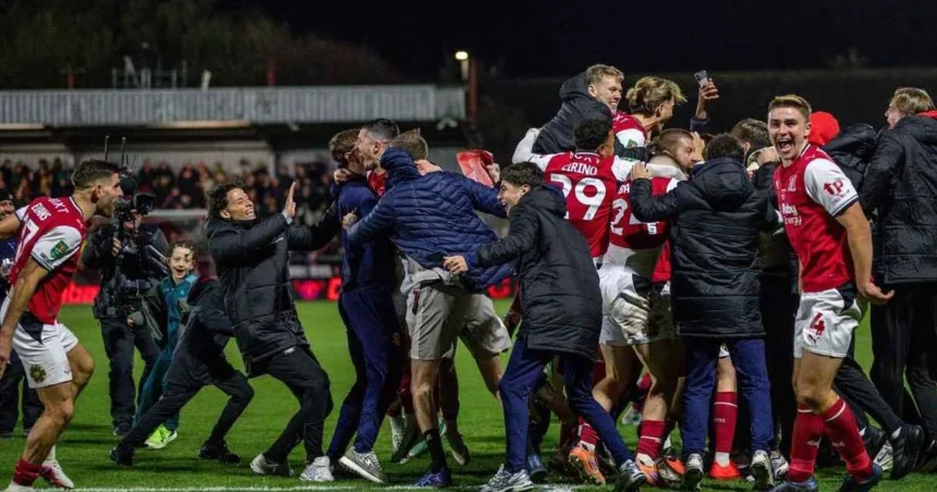 Așa a uimit Fleetwood Town Arsenal în Cupa Ligii