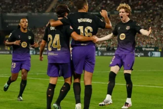Betis îi dă emoții Barcelonei, dar catalanii se impun detașat