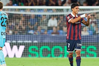 Brugge marchează de două ori și Levante trece de Athletic Club, rămas în 10