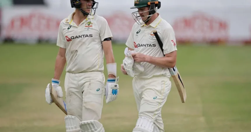 Cummins și Renshaw conduc revenirea Australiei la finalul primei zile de la Durban