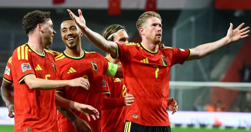 De Bruyne și Belgia zdrobesc Turcia și continuă startul puternic sub Van Bommel