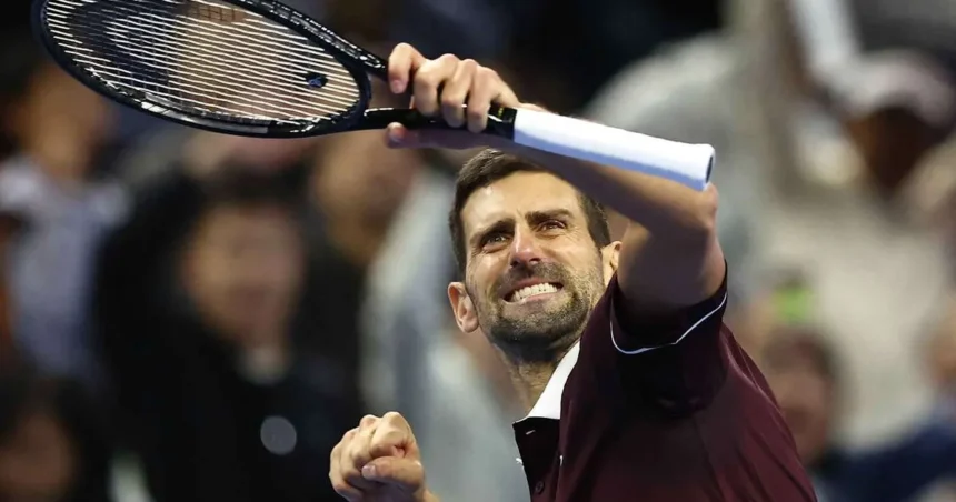 Djokovic trece cu emoții și merge mai departe la China Open, l-ar putea întâlni pe Zverev