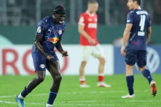 Dubla târzie a lui Baumgartner salvează Leipzig în fața lui Weiss Essen în DFB Pokal