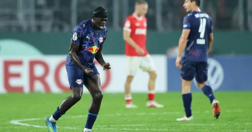 Dubla târzie a lui Baumgartner salvează Leipzig în fața lui Weiss Essen în DFB Pokal