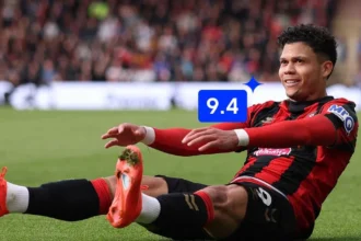 Evanilson, jucătorul săptămânii în Premier League după victoria Bournemouth