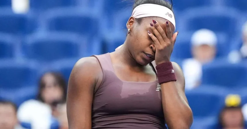 Gauff recunoaște că abuzul rasist i-a afectat starea după eliminarea de la Beijing