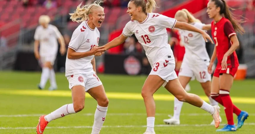 Gol superb de la centru aduce Danemarcei o victorie surpriză în amicalul cu Canada