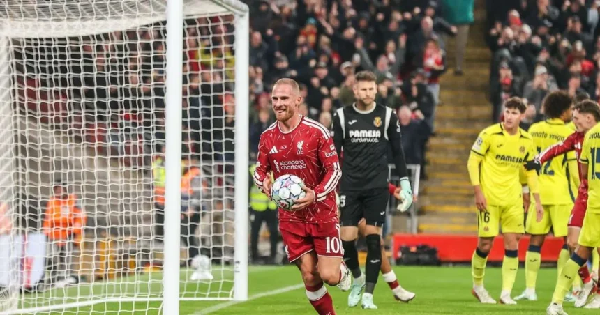 Iată cum a învins Liverpool echipa Villarreal în Liga Campionilor