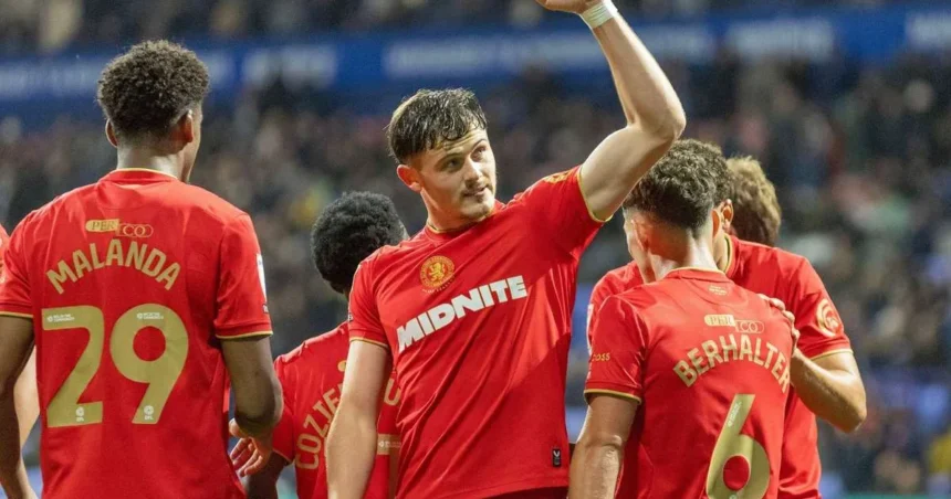 Lankshear înscrie de două ori, Middlesbrough învinge Bolton și urcă pe primul loc