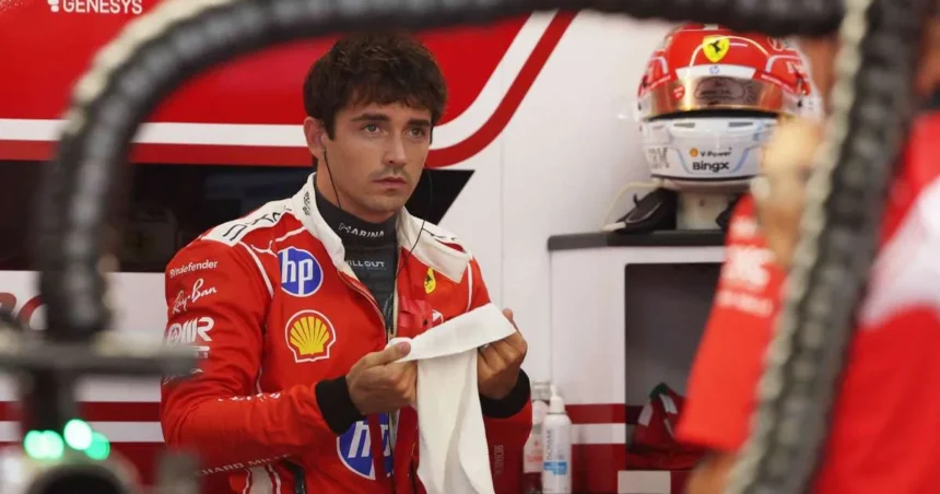 Leclerc și Ferrari ignoră turbulențele și domină a doua sesiune de antrenamente la Baku
