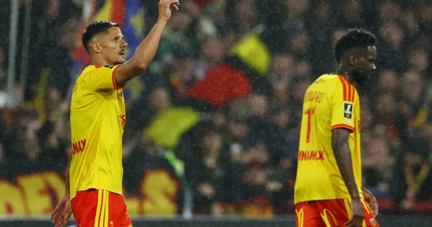 Lens rezistă în 10 oameni și provoacă prima înfrângere a Lyonului în Ligue 1