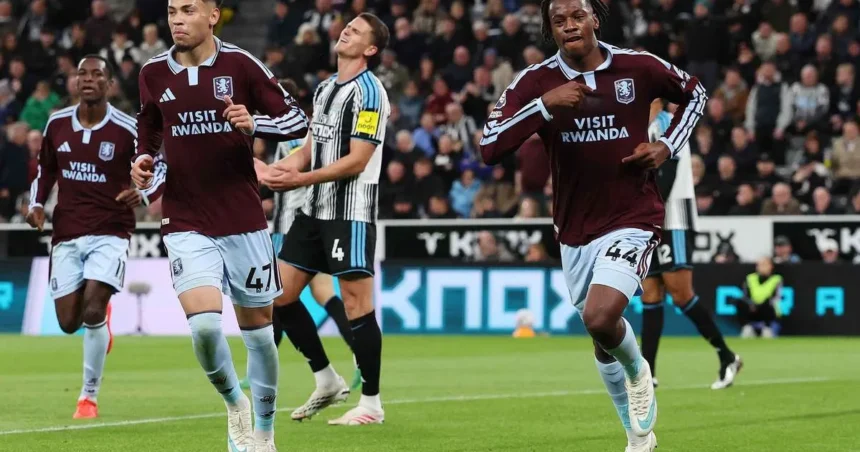 Manzambi, eroul lui Aston Villa în victoria cu Newcastle