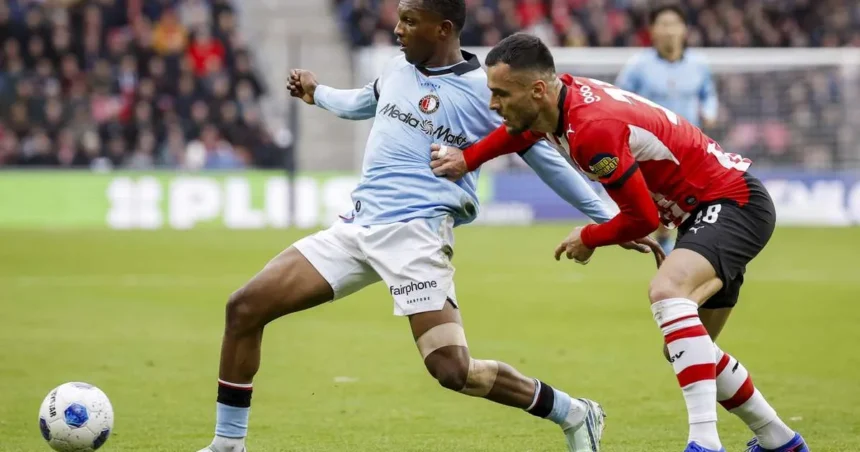 PSV și Feyenoord se anulează reciproc într-un duel tern din Eredivisie
