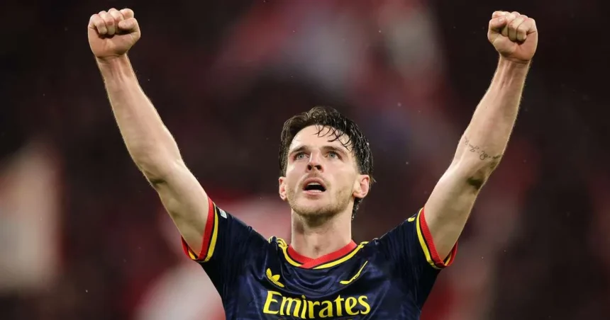 Rice aduce egalarea în prelungiri și salvează un punct muncit pentru Arsenal la Bayern