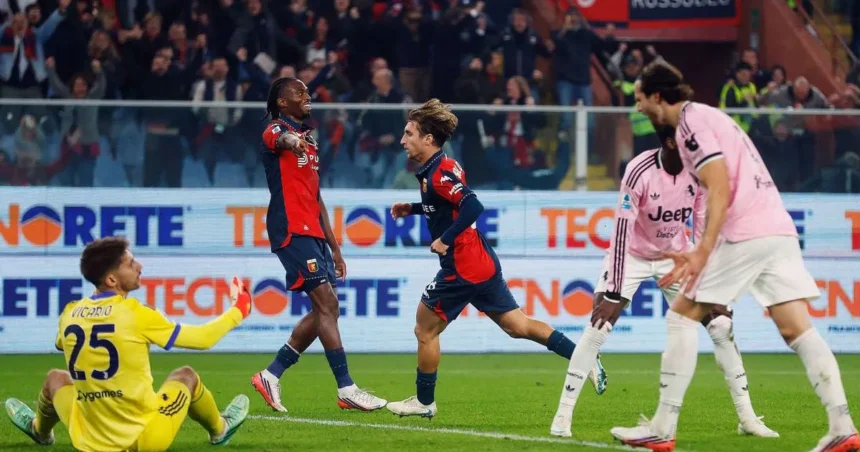 Startul slab al lui Juventus continuă cu o înfrângere în fața Genoei