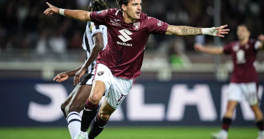 Torino obține o victorie strânsă cu Udinese și urcă în clasamentul Serie A